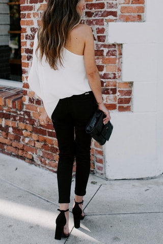 Blusa assimétrica - Branco