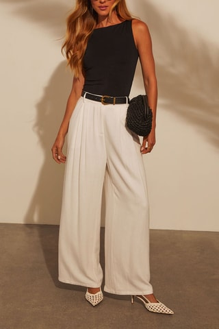 Camisola de alças - Preto