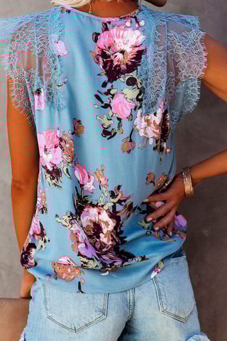 Top - Azul