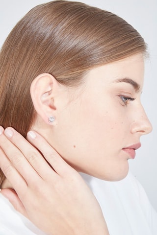 Brincos Brillant d'Orient Ouro branco e diamantes