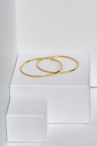 Argolas Santa Ouro amarelo