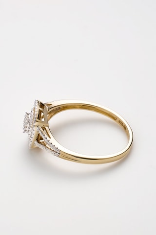 Anel Rosie Ouro amarelo e diamantes