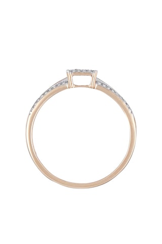 Anel Mon bonheur  Ouro amarelo e diamantes