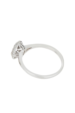Anel Neven Ouro branco e diamantes