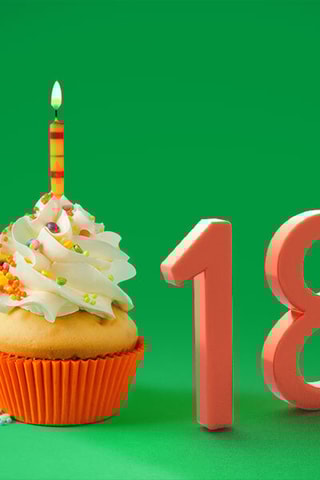 Coffret Joyeux anniversaire 18 ans