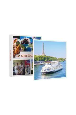 Coffret 2h d'excursion sur la Seine avec dîner, pour 2 personnes