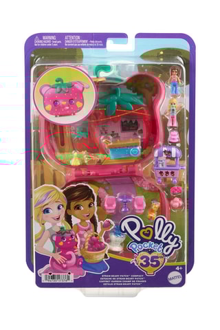 Set Teddybeer Polly Pocket Aardbeienveld - Vanaf 4 Jaar