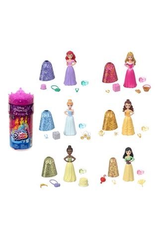 Poppenset Royalty Color Reveal Princesse Disney Vanaf 3 Jaar