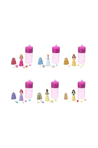 Poppenset Royalty Color Reveal Princesse Disney Vanaf 3 Jaar