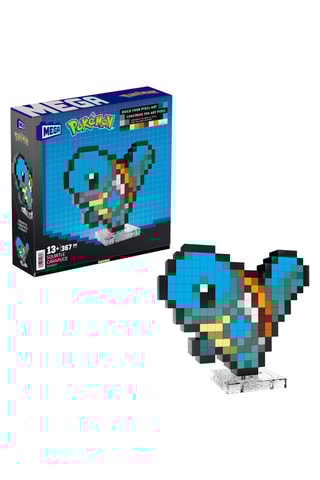 Retro Constructieset Squirtle Mega Pokémon - 367-delig - Vanaf 13 Jaar