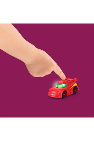 Vlam en Batplane Batwheels Fisher-Price Lichtgevende Voertuigen - 2 Producten - Vanaf 3 Jaar