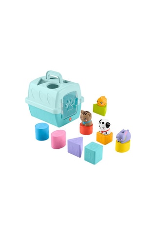 Blokken Pets Sort & Stow Pet Carrier Fisher-Price - Vanaf 6 Maanden