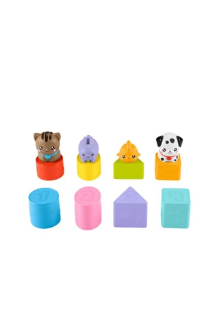 Blokken Pets Sort & Stow Pet Carrier Fisher-Price - Vanaf 6 Maanden