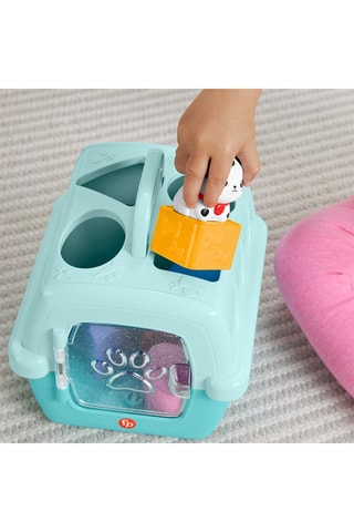 Blokken Pets Sort & Stow Pet Carrier Fisher-Price - Vanaf 6 Maanden