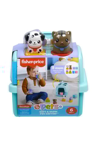 Blokken Pets Sort & Stow Pet Carrier Fisher-Price - Vanaf 6 Maanden