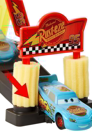 Wasstation Flash McQueen Cars Disney Pixar Hot Wheels - Vanaf 4 Jaar