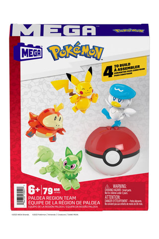 4 Figuurtjes Pokémon - Vanaf 6 Jaar