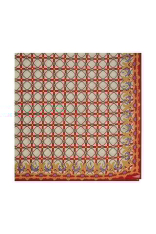 Lenço quadrado Hermance - Multicor