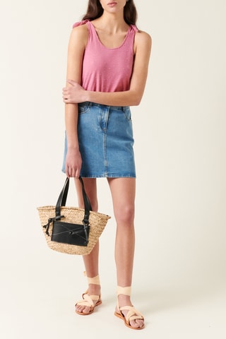 Camisola de alças - 
Rosa
