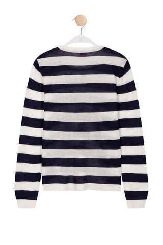 Camisola em fibras de bambu Mestry Azul-marinho