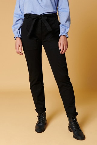 Pantalon taille haute Pofia - Noir