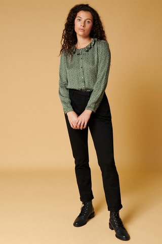 Pantalon taille haute Paterne - Noir
