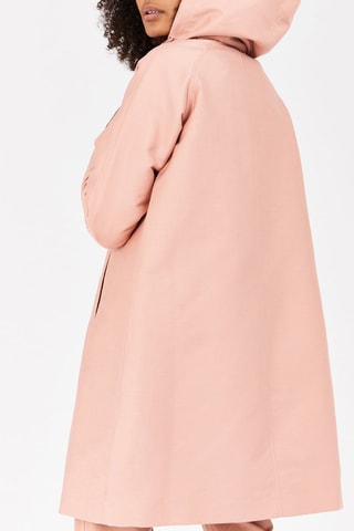 Parca com capuz Latina - Rosa