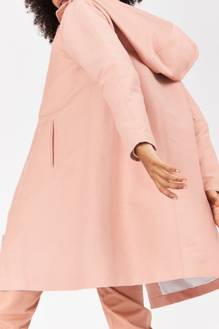Parca com capuz Latina - Rosa