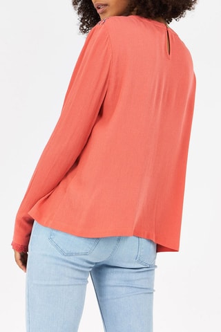 Blusa Tahar - Vermelho-tijolo