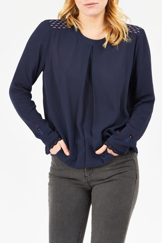Blusa Tahar - Azul-marinho