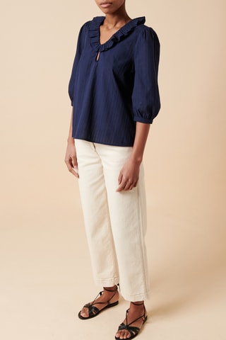 Top - 
Azul