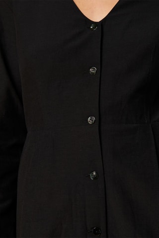Blouse-jurk Rostom - Zwart