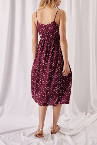 Robe midi - 
Prune