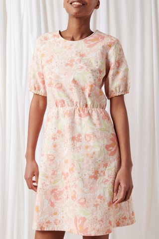 Robe droite - 
Rose