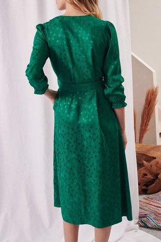 Blouse-jurk - 
Groen