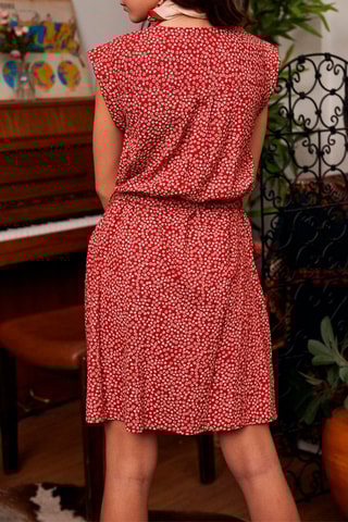 Vestido-camisa Rookery - Vermelho