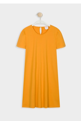 Vestido direito Richy - Mostarda