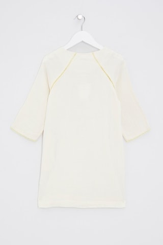 Vestido direito Rigaty - Branco