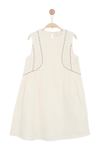 Vestido estilo patinadora Revery - Branco