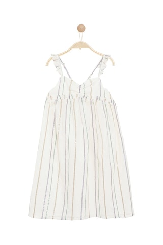 Vestido estilo patinadora Rozely - Branco