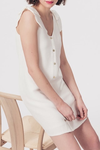 Blouse-jurk Ragatine Ivoorkleurig