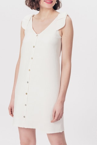 Blouse-jurk Ragatine Ivoorkleurig