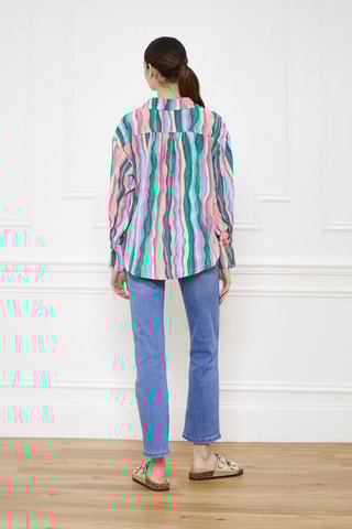 Chemise oversize Calissa - Rose