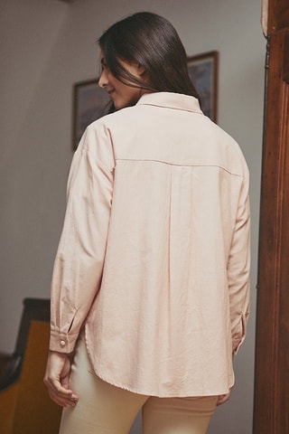 Camisa oversize Candide - Rosa