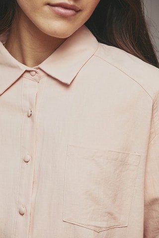 Camisa oversize Candide - Rosa