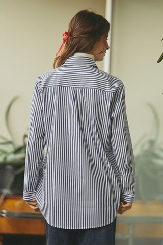 Chemisier oversize Chenille - Bleu