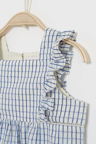 Blusa Cichy - Azul e branco