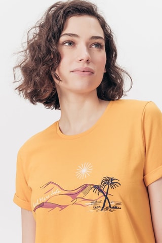 T-shirt Amandier - Mostarda