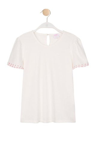 T-shirt Afesty - Wit