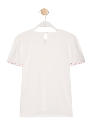 T-shirt Afesty - Wit